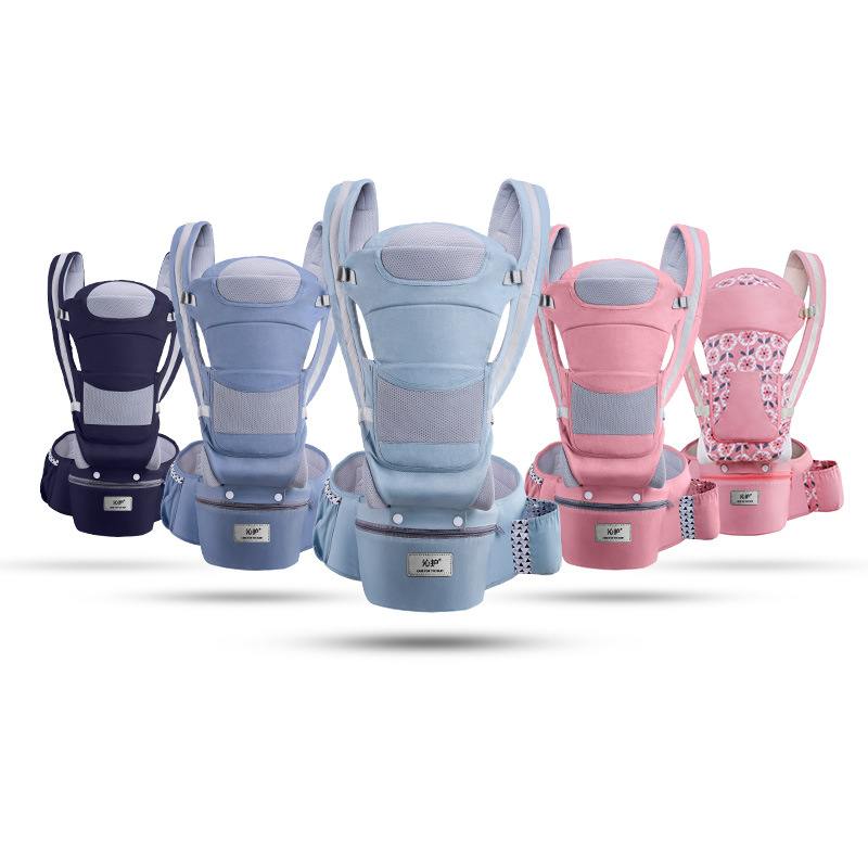 Ergonomic Baby Carrier Newborn To Toddler - Baby Carrier With Waist Stool Ergonomic