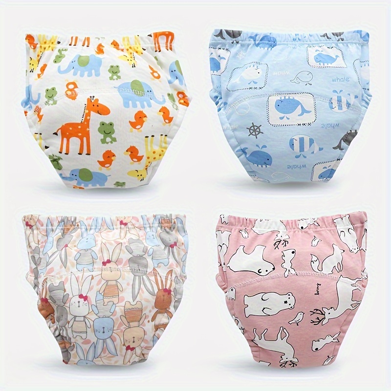 Toddler Training Pants Leak Proof - 3 pcs Toddler Training Pants Washable