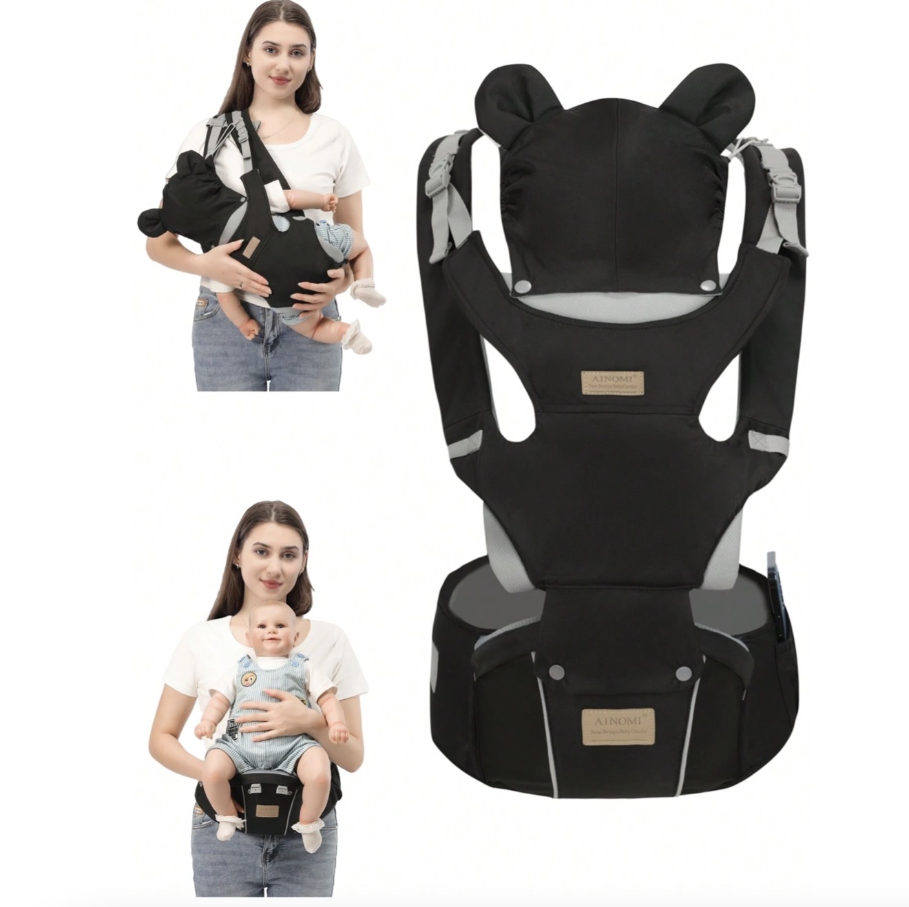 Baby Carrier, 6-in-1 Baby Carr - Ergonomic Baby Carrier Newborn To Toddler review and price