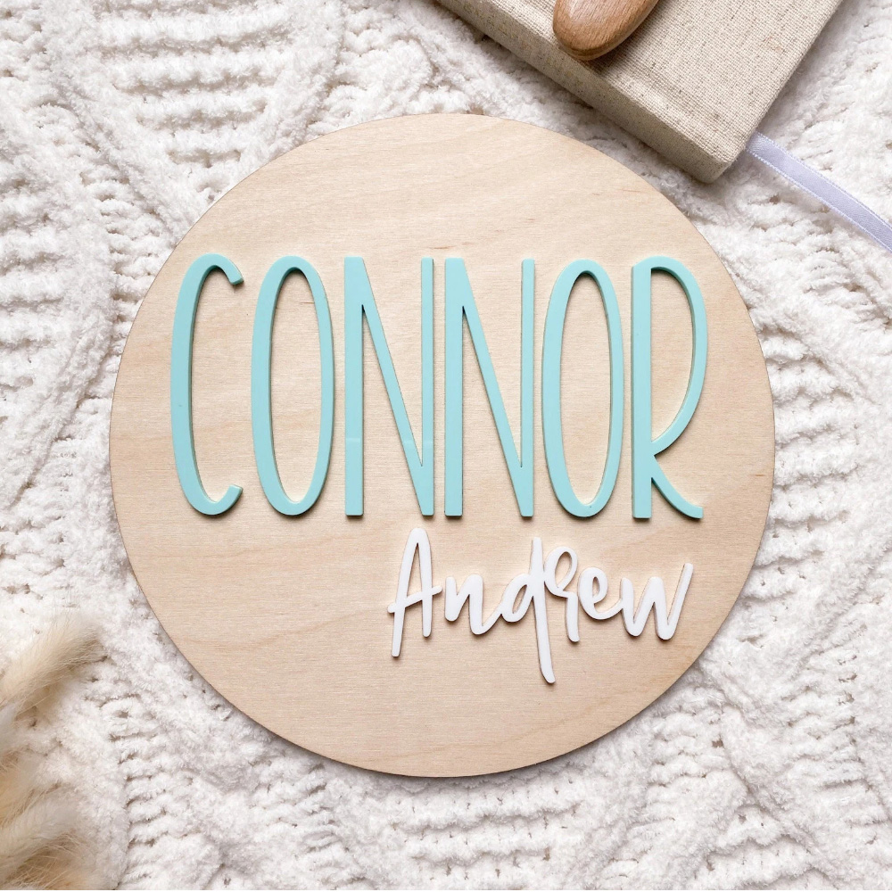 Personalised Birth Announcemen - Nursery review and price