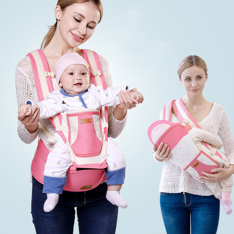 Baby Carrier With Waist Stool  - Ergonomic Baby Carrier Newborn To Toddler review and price
