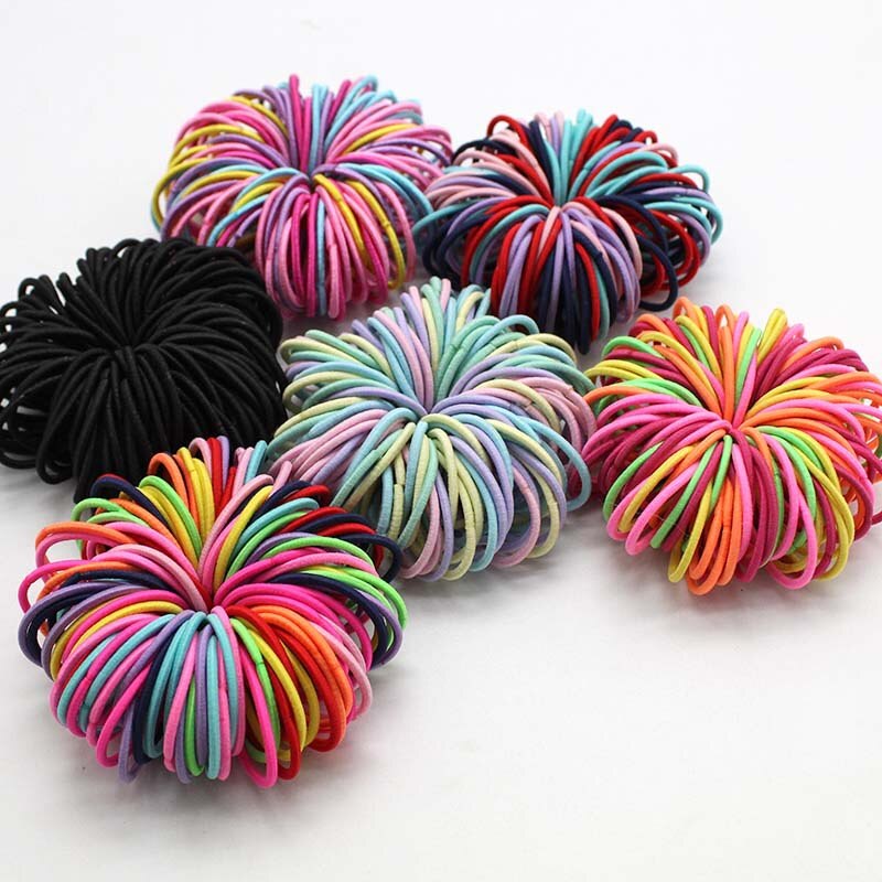 100pcs Hair Bands Girl Candy C - Baby Gear review and price