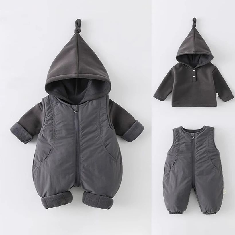 Winter Thickened Cotton Baby R - Cotton Baby Onesies Zipper review and price