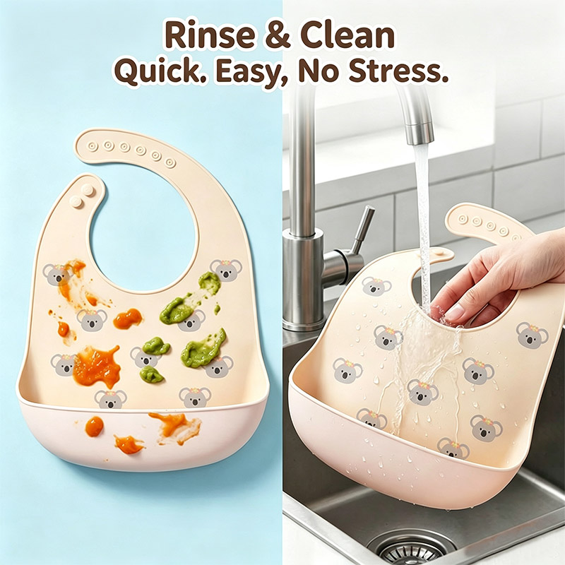 Silicone Baby Feeding Bib Wate - Waterproof Baby Bibs Silicone review and price