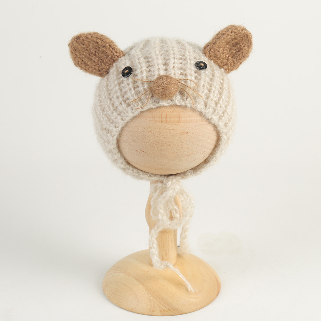 Knitted Beaver Newborn Photogr - Infant Photography Props Outfit review and price