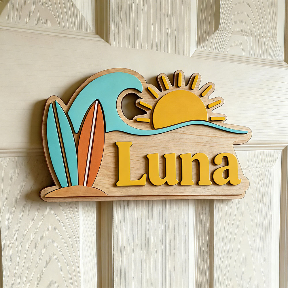 Custom Beach Wave Surfboard Su - Nursery review and price