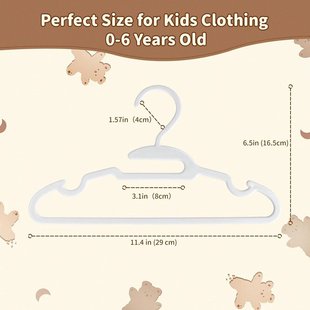 70 100 Pack Kids Hangers Plast - Baby Clothes review and price