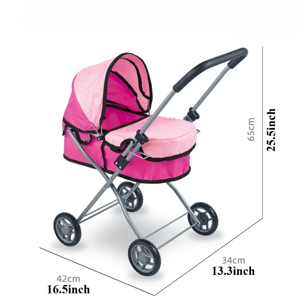 Doll Stroller for Kids Foldabl - Lightweight Foldable Baby Stroller Compact review and price